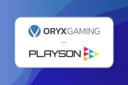 Playson har inngått en nytt partnerskap med Oryx Gaming