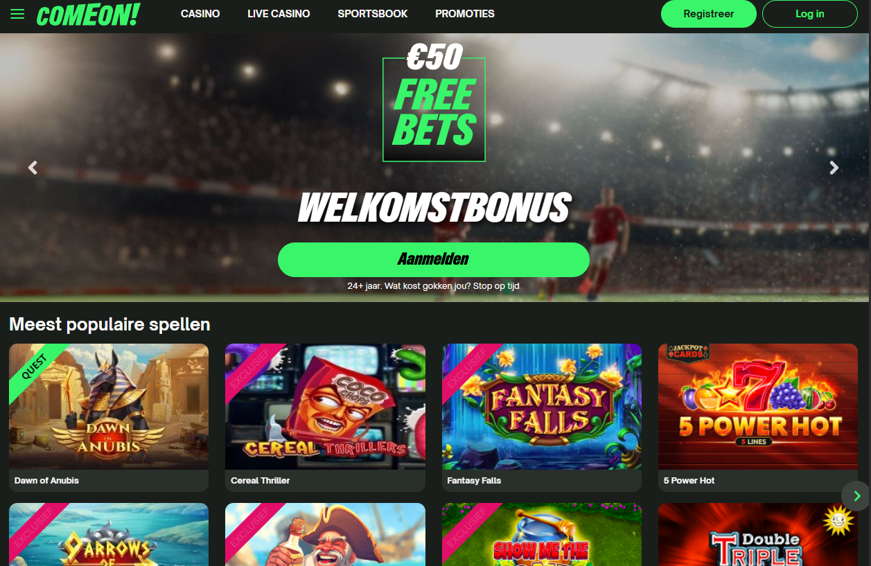 ComeOn bonus