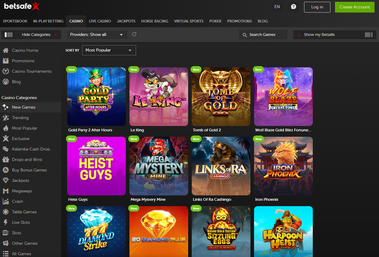 betsafe game