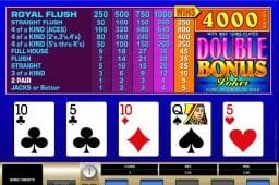 Double Bonus Poker